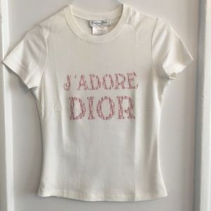 jadore dior tshirt